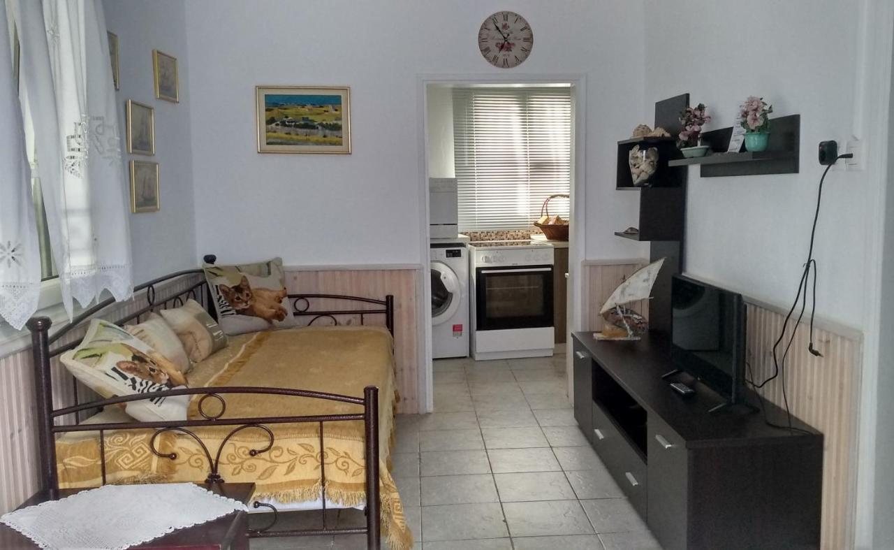 Polianthi Seaside House Villa Marathos  Bagian luar foto